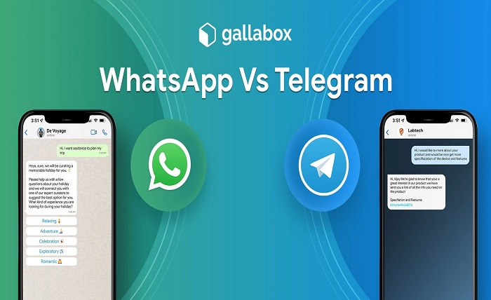WhatsApp vs Telegram