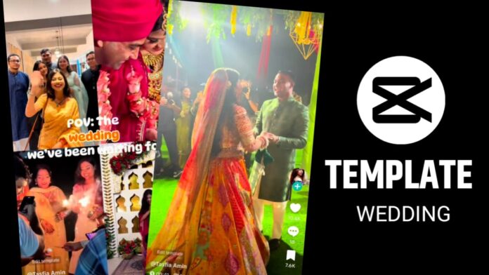 CapCut Template Wedding Video