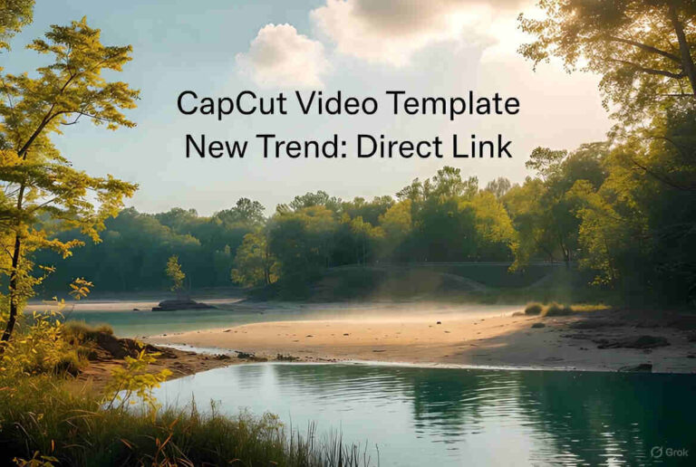 capcut video template new trend